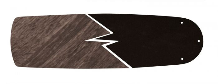 Craftmade BSAP56-FBGW 56" Blades, Flat Black/Greywood