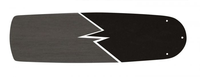 Craftmade BSAP62-FBBWN 62" Blades, Flat Black/Black Walnut