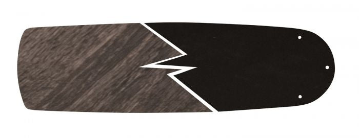 Craftmade BSAP62-FBGW 62" Blades, Flat Black/Greywood