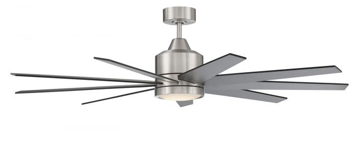 Craftmade CHP60BNK9 60"Ceiling Fan, Brushed Polished Nickel
