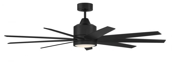 Craftmade CHP60FB9 60"Ceiling Fan, Flat Black