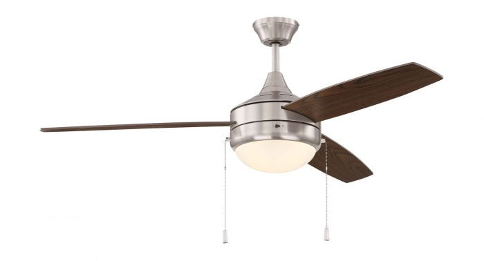 Craftmade EPHA52BNK3 52"Ceiling Fan, Brushed Polished Nickel