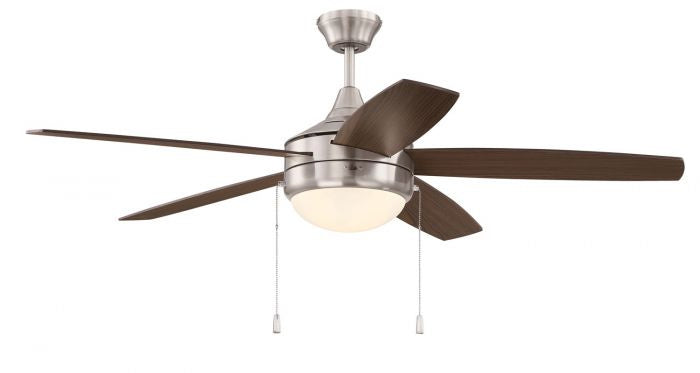 Craftmade EPHA52BNK5 52"Ceiling Fan, Brushed Polished Nickel