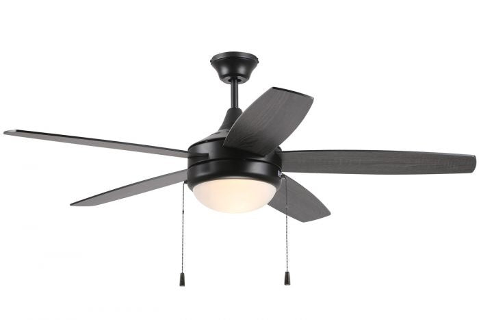 Craftmade EPHA52FB5 52"Ceiling Fan, Flat Black