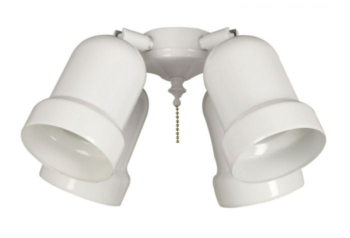 Craftmade LK414-WW-LED LED Ceiling Fan Light Kit, White