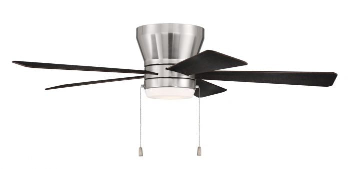 Craftmade MER52BNK5 52"Ceiling Fan, Brushed Polished Nickel