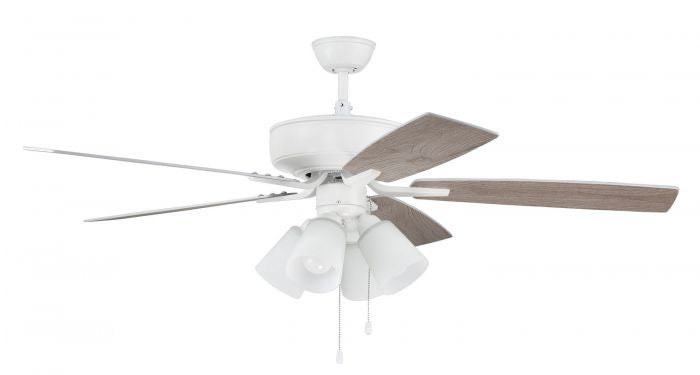 Craftmade P114W5-52WWOK 52"Ceiling Fan, White
