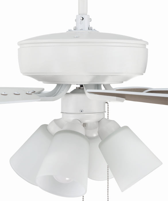 Craftmade P114W5-52WWOK 52"Ceiling Fan, White