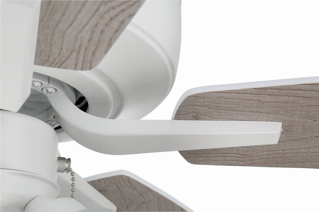 Craftmade P114W5-52WWOK 52"Ceiling Fan, White