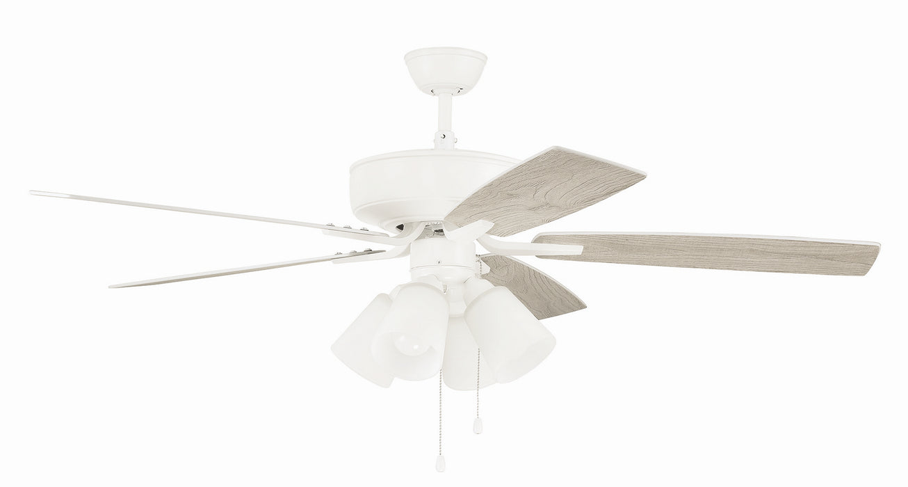 Craftmade P114W5-52WWOK 52"Ceiling Fan, White