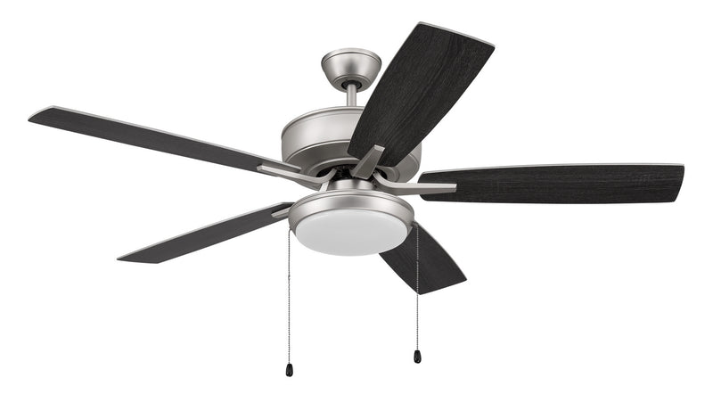 Craftmade P119BN5-52BNGW 52"Ceiling Fan, Brushed Nickel