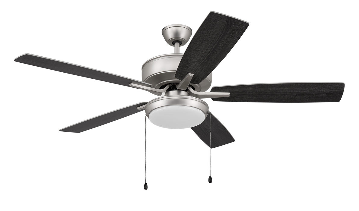 Craftmade P119BN5-52BNGW 52"Ceiling Fan, Brushed Nickel