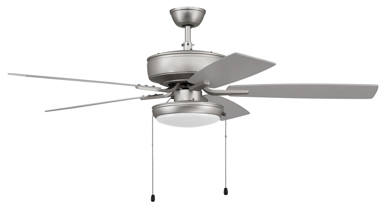 Craftmade P119BN5-52BNGW 52"Ceiling Fan, Brushed Nickel