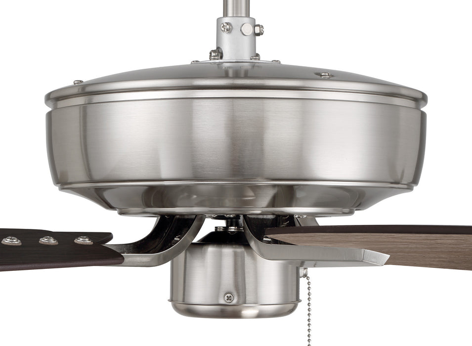 Craftmade P52BNK5-52DWGWN 52"Ceiling Fan, Brushed Polished Nickel