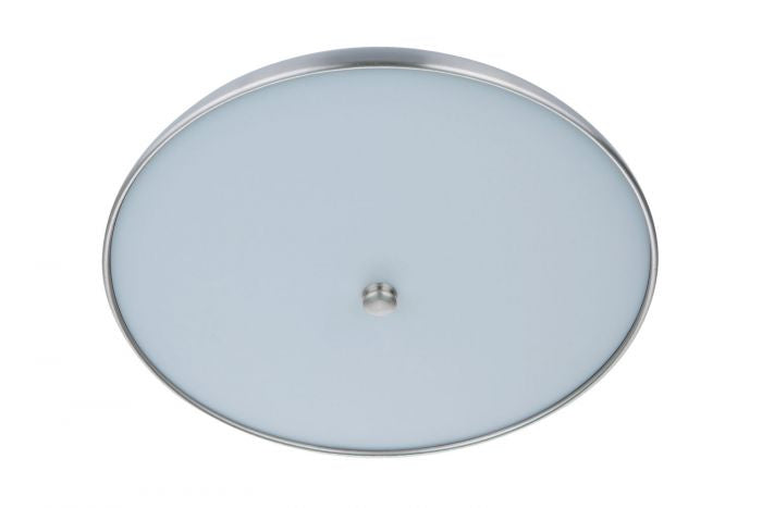 Craftmade X6811-FBBNK-LED LED Flushmount, Flat Black/Brushed Polished Nickel