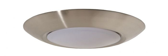 Craftmade X9006-BNK-LED LED Slim Line Flushmount, Brushed Polished Nickel