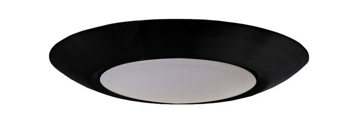 Craftmade X9006-FB-LED LED Slim Line Flushmount, Flat Black