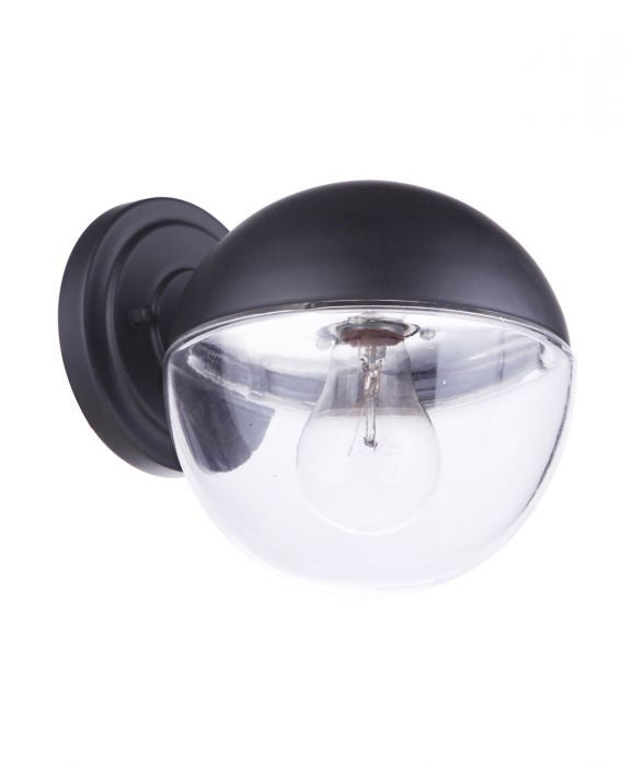 Craftmade ZA3404-MN One Light Outdoor Wall Mount, Midnight