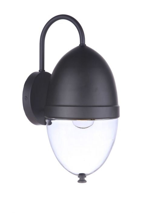 Craftmade ZA3524-MN One Light Outdoor Wall Mount, Midnight