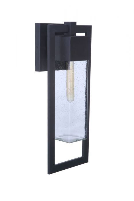 Craftmade ZA4004-MN One Light Outdoor Wall Mount, Midnight