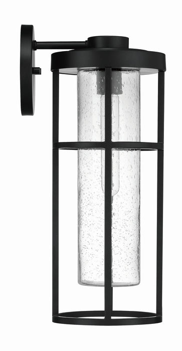 Craftmade ZA4214-MN One Light Outdoor Wall Mount, Midnight