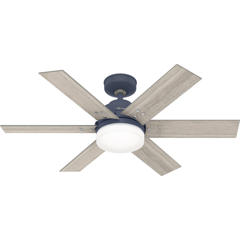 Hunter 51206 44" Ceiling Fan, Indigo Blue