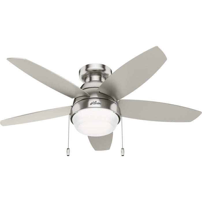 Hunter 51223 44" Ceiling Fan, Brushed Nickel