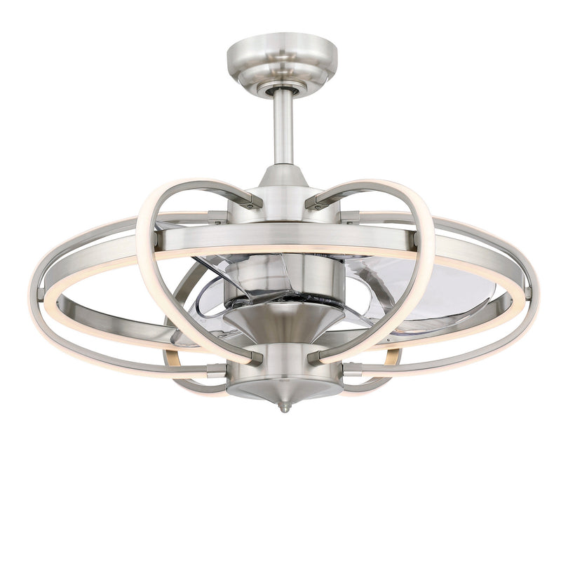 Fanimation FP3050BN 22" Ceiling Fan, Brushed Nickel
