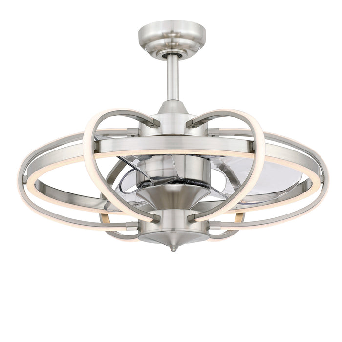 Fanimation FP3050BN 22" Ceiling Fan, Brushed Nickel