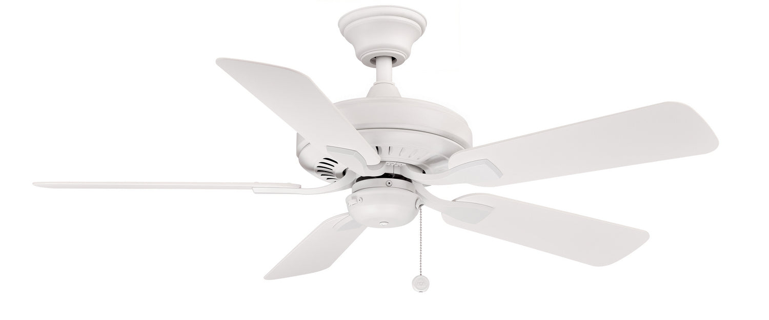 Fanimation FP9044MWW 44" Ceiling Fan, Matte White
