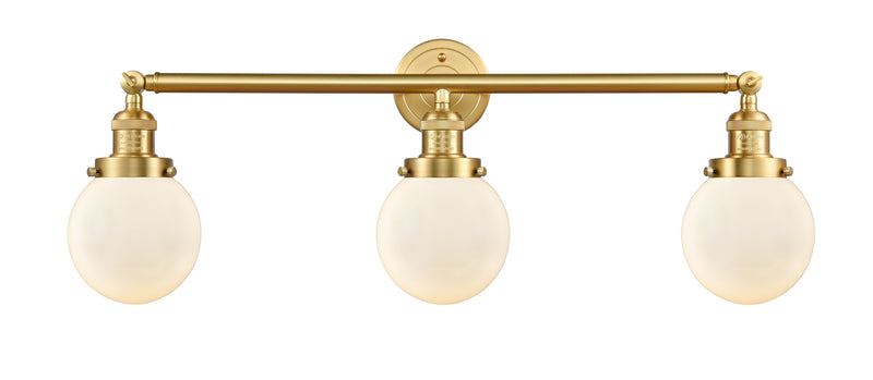 Innovations 205-SG-G201-6-LED LED Bath Vanity, Satin Gold