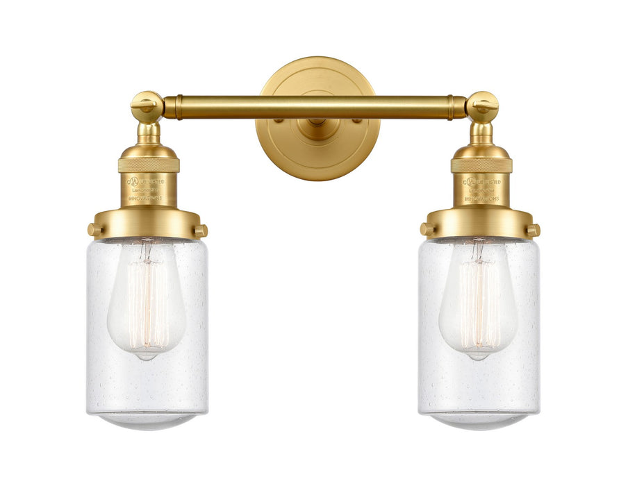 Innovations 208-SG-G314-LED LED Bath Vanity, Satin Gold