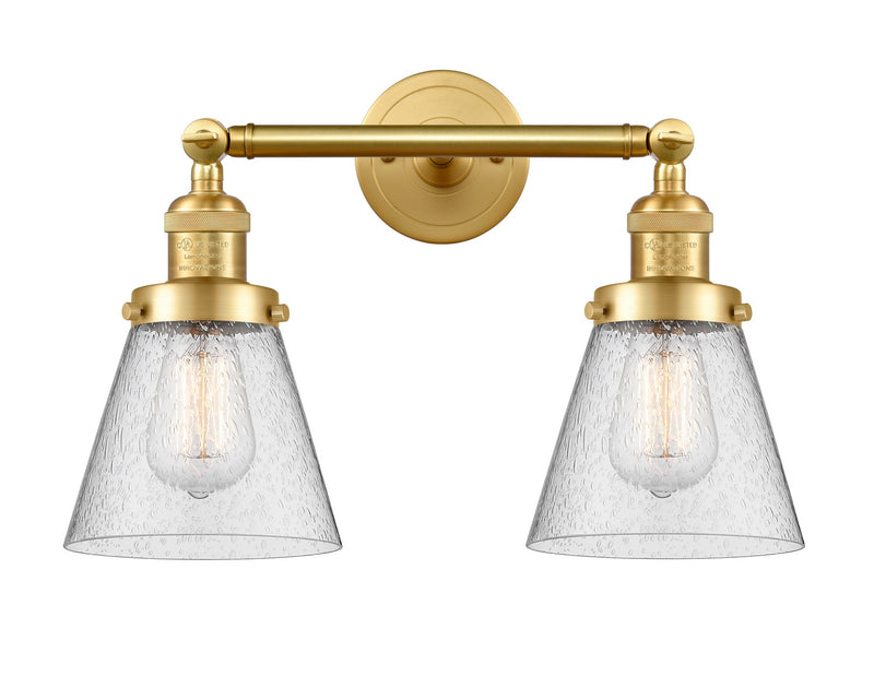 Innovations 208-SG-G64-LED LED Bath Vanity, Satin Gold