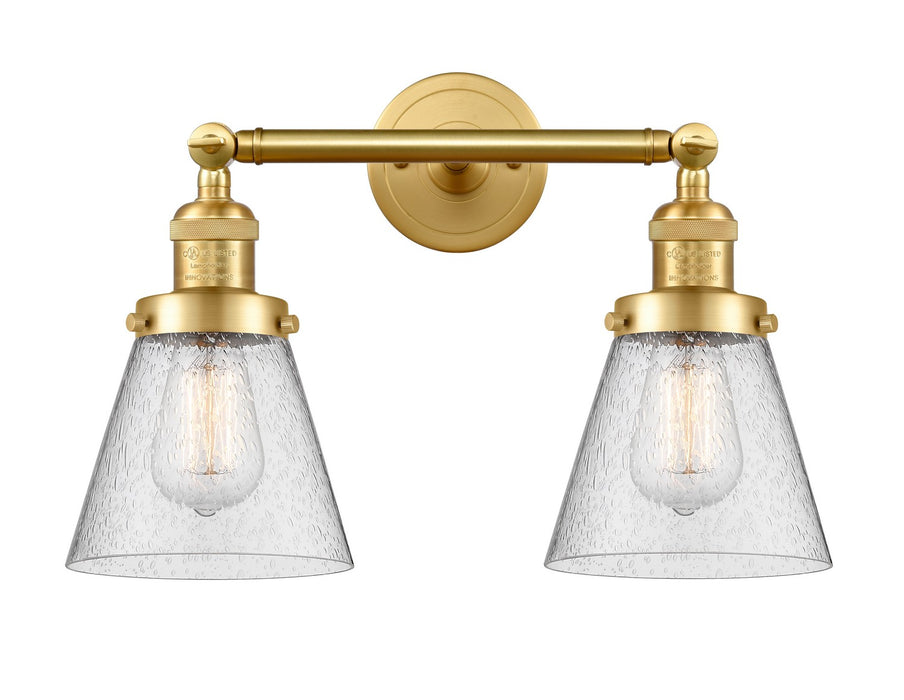 Innovations 208-SG-G64-LED LED Bath Vanity, Satin Gold