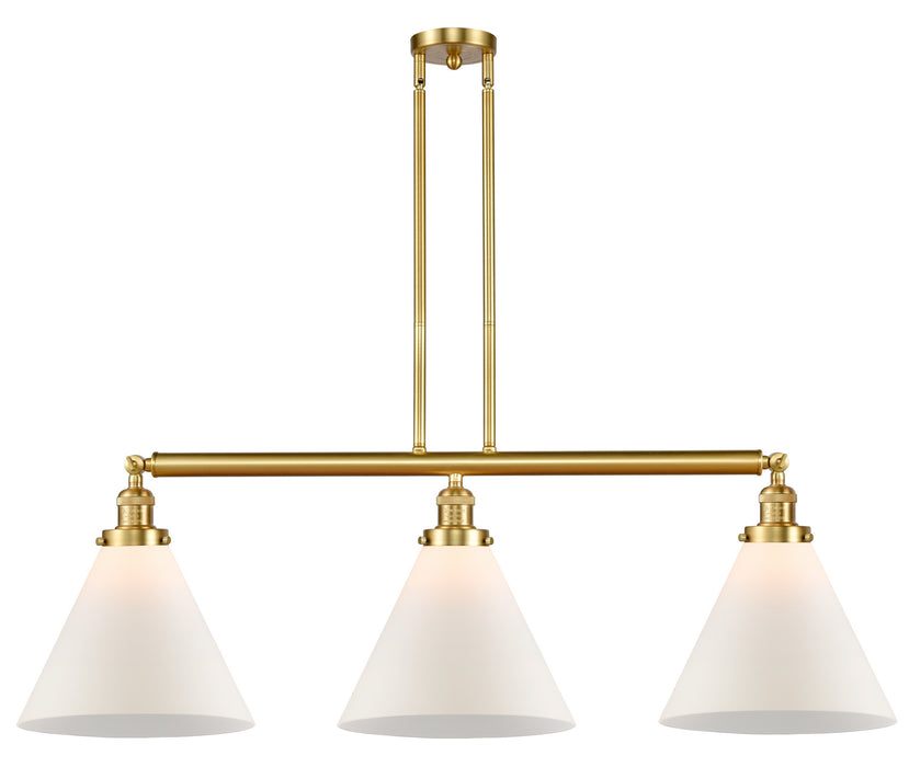 Innovations 213-SG-G41-L-LED LED Island Pendant, Satin Gold