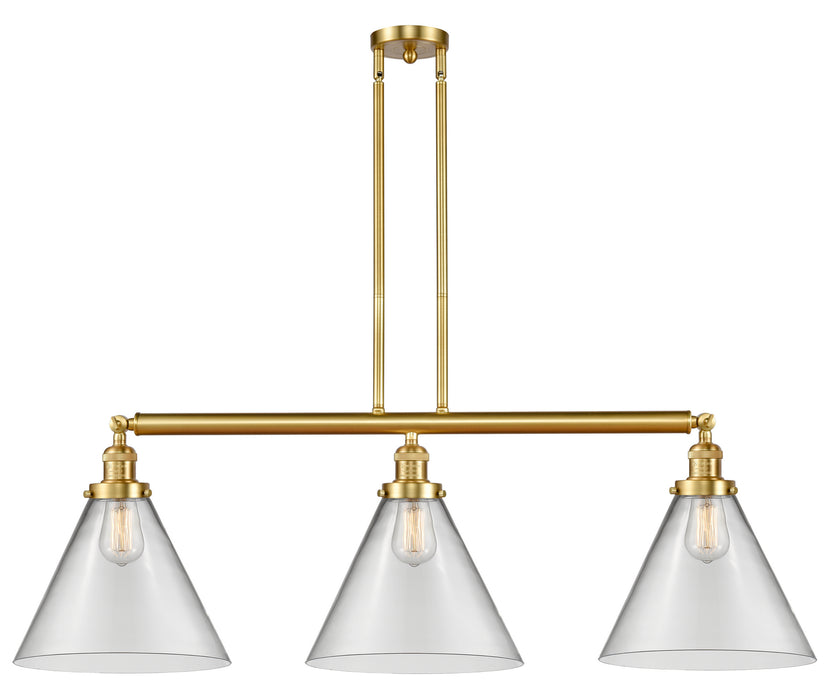 Innovations 213-SG-G42-L-LED LED Island Pendant, Satin Gold