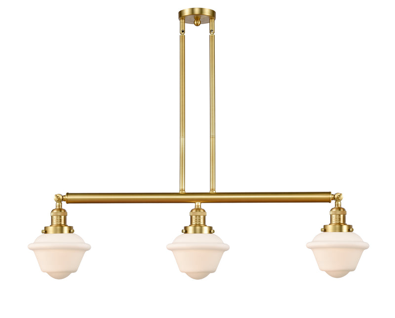 Innovations 213-SG-G531-LED LED Island Pendant, Satin Gold