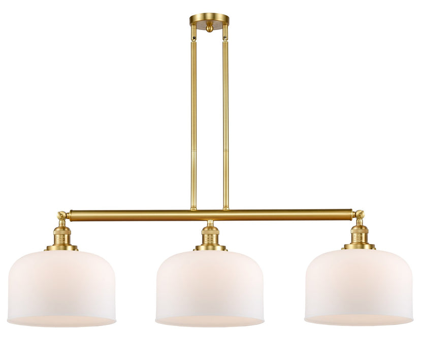 Innovations 213-SG-G71-L Three Light Island Pendant, Satin Gold