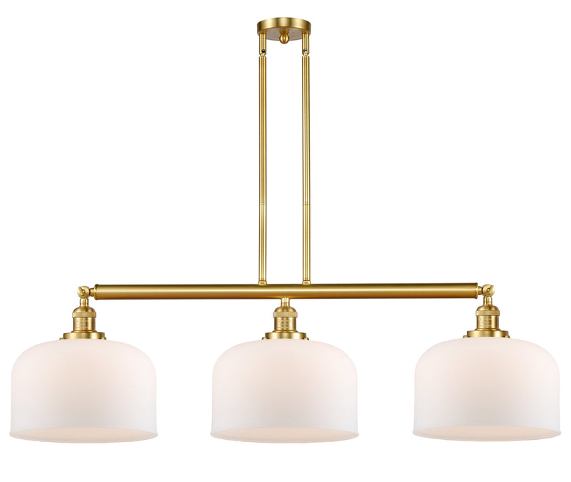 Innovations 213-SG-G71-L-LED LED Island Pendant, Satin Gold