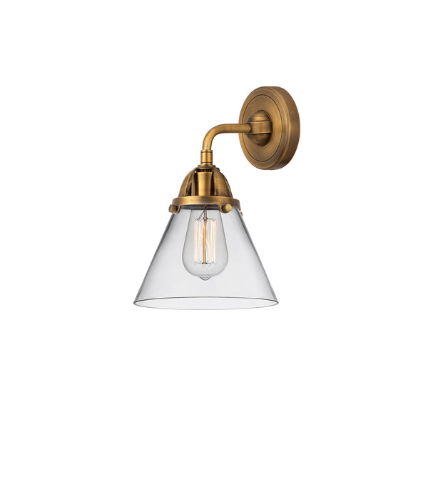 Innovations 288-1W-BB-G42 One Light Wall Sconce, Brushed Brass