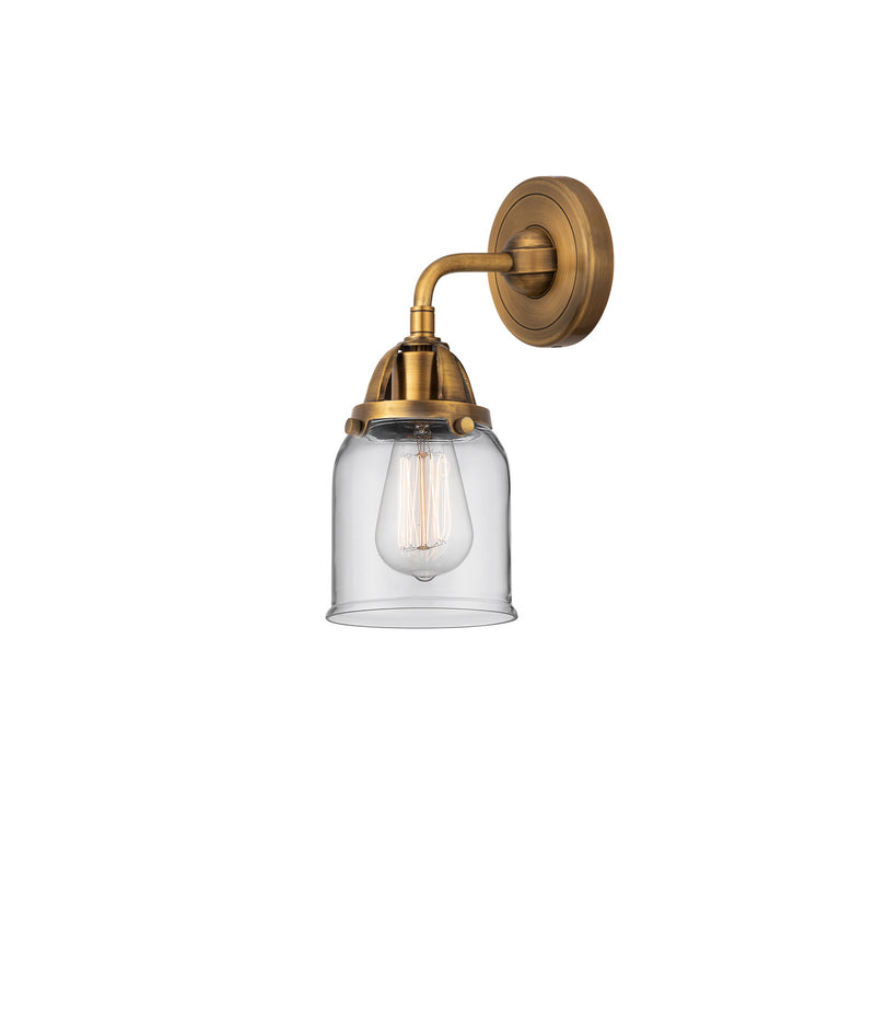 Innovations 288-1W-BB-G52 One Light Wall Sconce, Brushed Brass