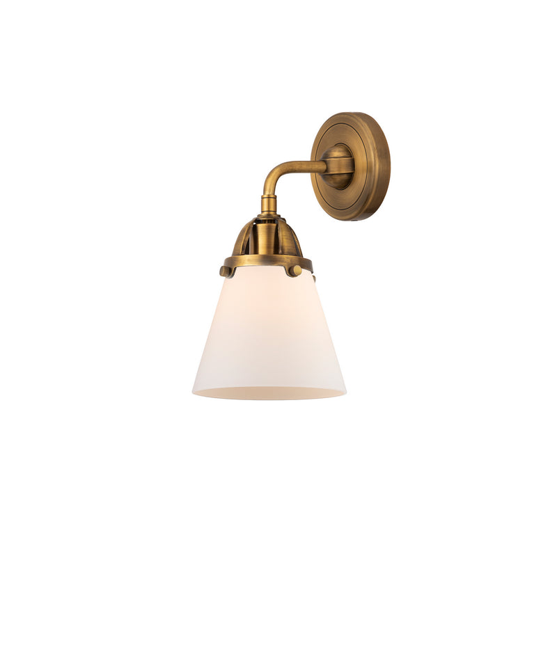 Innovations 288-1W-BB-G61 One Light Wall Sconce, Brushed Brass