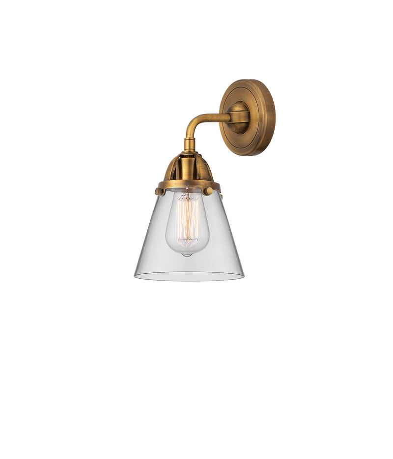 Innovations 288-1W-BB-G62 One Light Wall Sconce, Brushed Brass