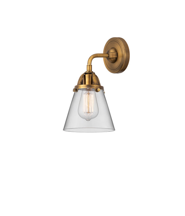 Innovations 288-1W-BB-G62 One Light Wall Sconce, Brushed Brass