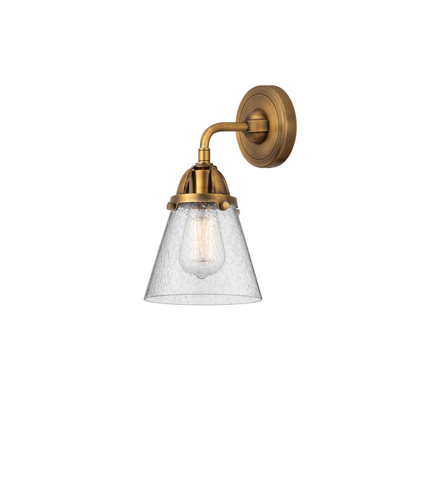 Innovations 288-1W-BB-G64 One Light Wall Sconce, Brushed Brass