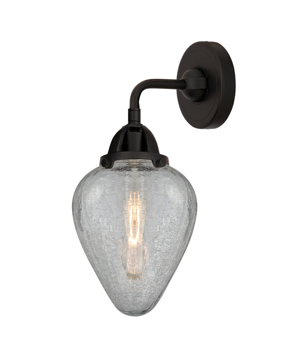 Innovations 288-1W-BK-G165 One Light Wall Sconce, Matte Black
