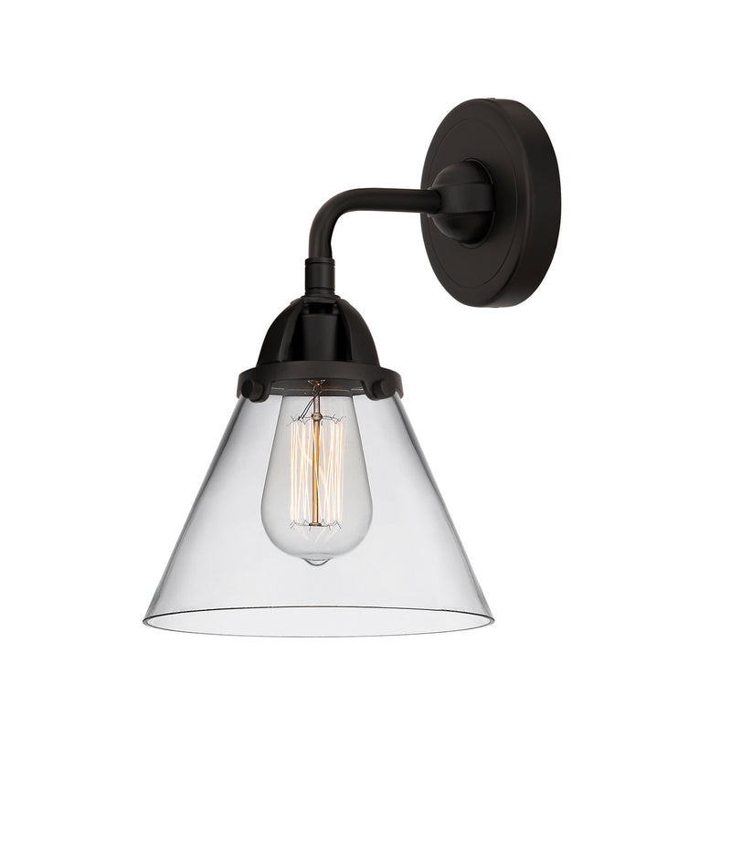 Innovations 288-1W-BK-G42 One Light Wall Sconce, Matte Black