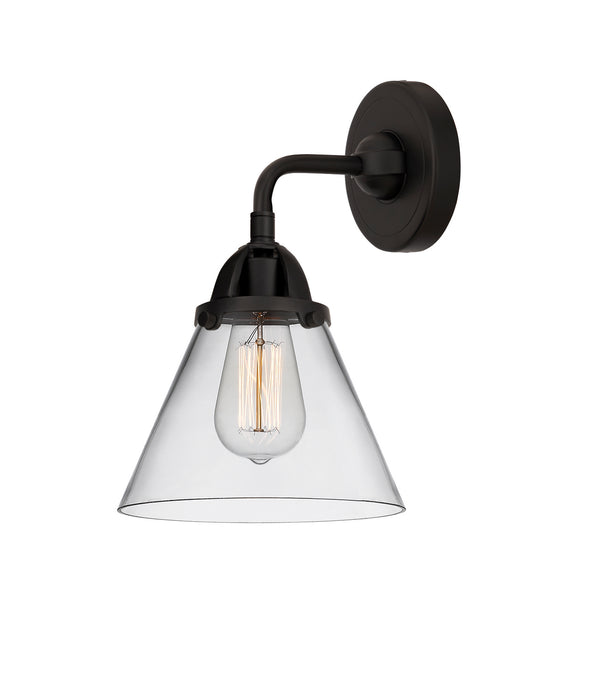 Innovations 288-1W-BK-G42 One Light Wall Sconce, Matte Black