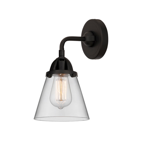Innovations 288-1W-BK-G62 One Light Wall Sconce, Matte Black