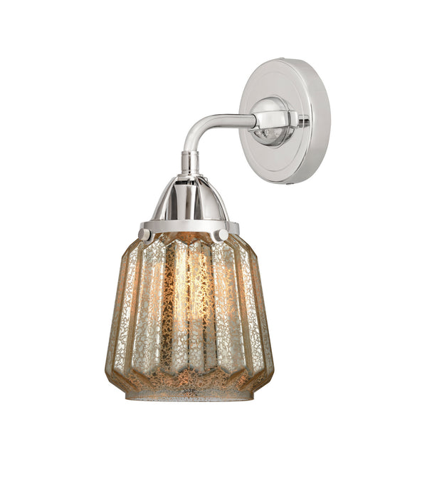 Innovations 288-1W-PC-G146 One Light Wall Sconce, Polished Chrome